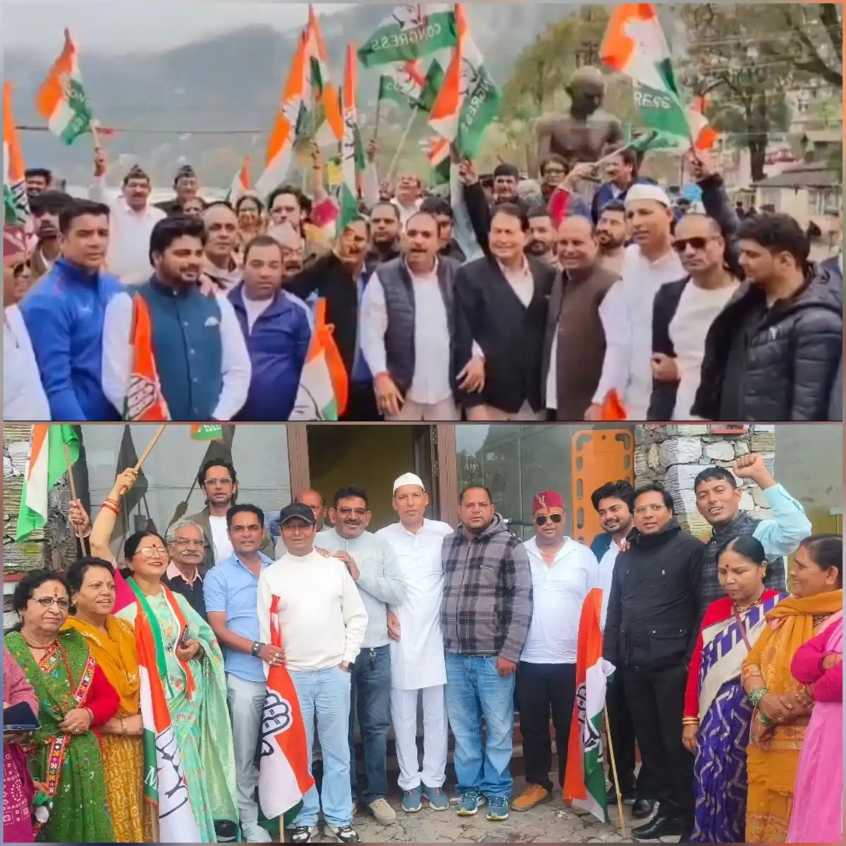 वोट चोरी के आरोपों को लेकर नैनीताल में कांग्रेस का प्रदर्शन, जिला अध्यक्ष राहुल छिमवाल के नेतृत्व में भाजपा सरकार का पुतला फूंका