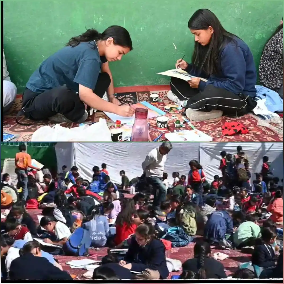 नैनीताल में चित्रकला प्रतियोगिता में दिखी कुमाऊंनी संस्कृति की झलक, 950 स्कूली बच्चों ने रंगों से उकेरी अपनी सांस्कृतिक विरासत