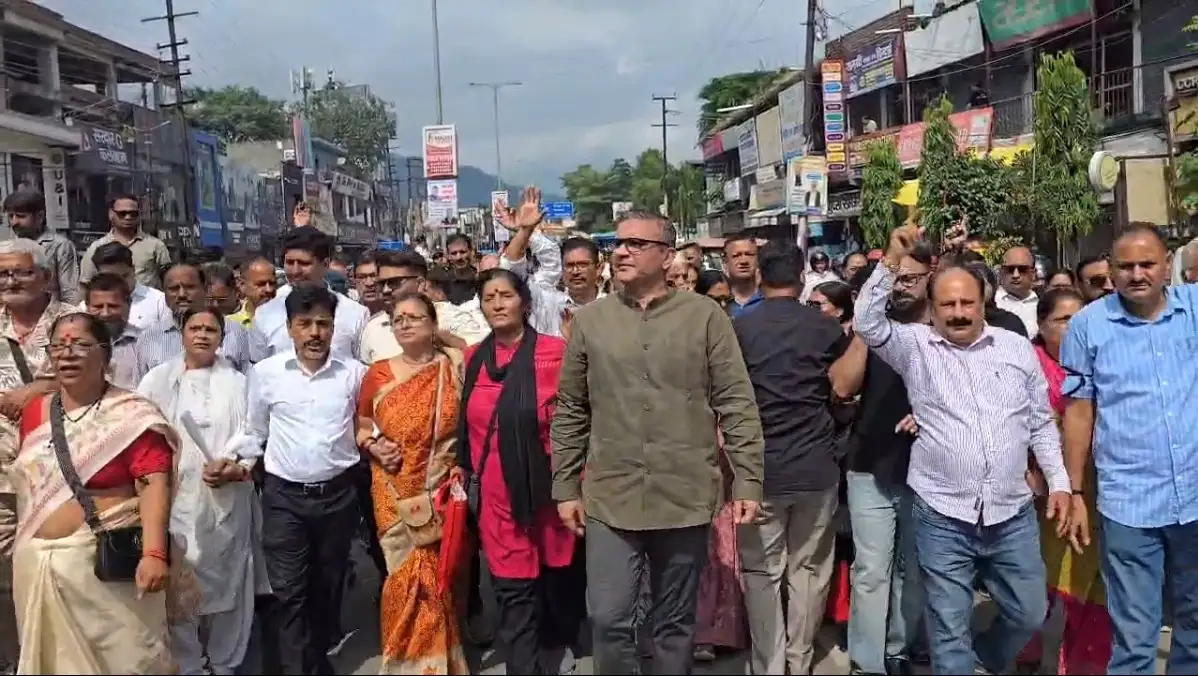 हल्द्वानी में कांग्रेस का ‘वोट बचाओ, देश बचाओ, लोकतंत्र बचाओ’ जनजागरण मार्च
